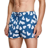 Geometric Swim Shorts Modern Undies