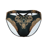 Mandala Swim Briefs Modern Undies Black 27-30in (70-76cm)