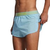 Snap Button Mesh Shorts Modern Undies Blue 28-30in (73-79cm)