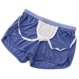 Sheer Lounge Jock Shorts Modern Undies Blue 27-29in (66-72cm)