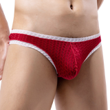 Regal Frilled Thong Modern Undies Red 27-30in (66-77cm)