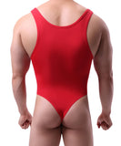 Contour Singlet Thong Modern Undies Red 27-30in (70-76cm)