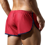 High Slit Mesh Shorts Modern Undies Red 27-30in (70-76cm)