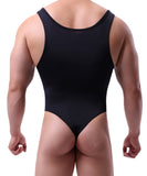 Contour Singlet Thong Modern Undies Black 27-30in (70-76cm)
