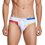 Panel Swim Briefs Modern Undies White 27-29in (68-76cm)