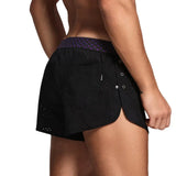 Snap Button Mesh Shorts Modern Undies
