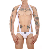Strapped Body Harness Modern Undies white 26-29in (66-75cm)