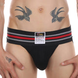 Throwback Retro Jockstrap Modern Undies black 28-31in (70-78cm)