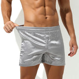 Silky Lounge Shorts Modern Undies Silver 27-30in (68-74cm)