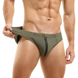 Zipper Fly Swim Briefs Modern Undies