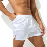 Silky Lounge Shorts Modern Undies White 27-30in (68-74cm)