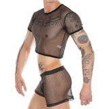 Full Moon 2 Pcs Mesh Set Modern Undies M