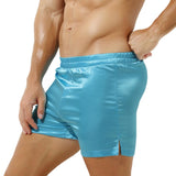 Silky Lounge Shorts Modern Undies Sky Blue 27-30in (68-74cm)