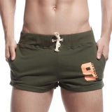 Casual Short Shorts Modern Undies Army Green 27-29in (68-76cm)