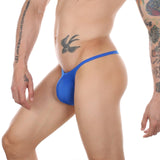 Thrust Mesh G-String Modern Undies blue 27-30in (68-76cm)