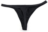 4 Pack Pop Thong Modern Undies Black 26-29in (66-75cm)