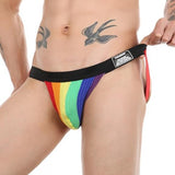 Throwback Jockstrap Modern Undies rainbow 28-31in (70-78cm)