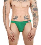 Throwback Jockstrap Modern Undies green 28-31in (70-78cm)