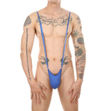 Shoulder V-String Modern Undies blue One Size