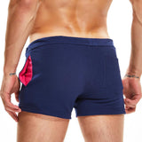 Contrast Lounge Shorts Modern Undies Navy 27-29in (68-76cm)
