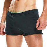 Contrast Lounge Shorts Modern Undies Black 27-29in (68-76cm)