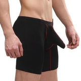 Designer Elephant Boxer Briefs Modern Undies black 26-28in (64-70cm)