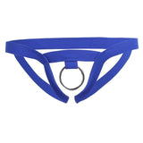 Sexy Ring Jockstrap Modern Undies Blue One Size