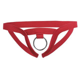Sexy Ring Jockstrap Modern Undies Red One Size