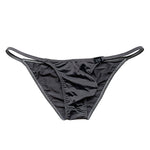 Ultra-Thin Mini String Bikini Modern Undies Grey 26-29in (68-74cm) 