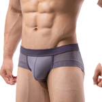 Stretch T-Briefs Modern Undies Gray 27-30in (66-75cm) 