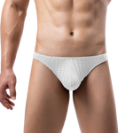 Regal Textured Thong Modern Undies White 27-30in (66-77cm) 