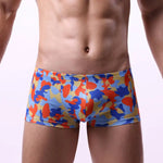 4 Pack Thrive Camo Trunks Modern Undies Orange 27-30in (68-78cm) 4pcs