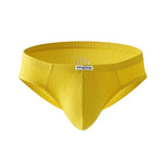 Ribbed Pocket Briefs Modern Undies Yellow 27-30in (68-78cm) 