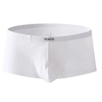 Ribbed Pocket Trunks Modern Undies White 27-30in (68-78cm) 