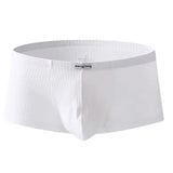 Ribbed Pocket Trunks Modern Undies White 27-30in (68-78cm) 