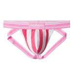 Circus Stripes Jockstrap Modern Undies Pink 28-30in (70-78cm) 