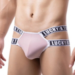 Lucky Dual Strap Thong Modern Undies Beige 26-29in (66-73cm) 