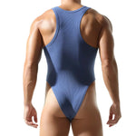 Ribbed Singlet Thong Modern Undies   