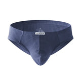 Ribbed Pocket Briefs Modern Undies Navy 27-30in (68-78cm) 