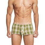 Homey Pouched Boxers Modern Undies Green 28-30in (72-78cm) 