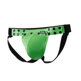 Stud Jockstrap Modern Undies Green One Size 