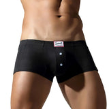 Ribbed Pouch Trunks Modern Undies Black 27-30in (70-76cm) 