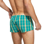 Pouched Plaid Boxers Modern Undies   