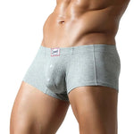 Ribbed Pouch Trunks Modern Undies Gray 27-30in (70-76cm) 