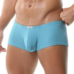 Ribbed Pocket Trunks Modern Undies Blue 27-30in (68-78cm) 