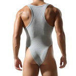 Ribbed Singlet Thong Modern Undies   