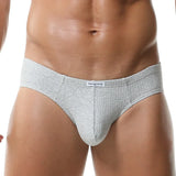 Ribbed Pocket Briefs Modern Undies Gray 27-30in (68-78cm) 