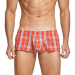 Pouched Plaid Boxers Modern Undies   