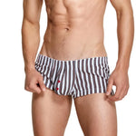 Pouched Striped Boxers Modern Undies White 28-30in (72-78cm) 