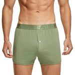 Hang Loose Boxer Shorts Modern Undies Green 28-30in (73-80cm) 